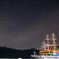 芦ノ湖の夜空