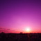 燃え上がる夕方