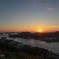 長崎港の夕日