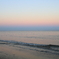 夕方の砂浜