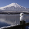 雪化粧に雪だるまもご機嫌
