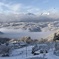 里山の冬景色
