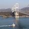 大橋と船