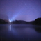 夜空に浮かぶ