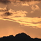 日の出前・・立山連峰  剱岳の空　