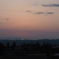 大和盆地の夕日