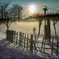 DSC01900 雪晴れを行く人