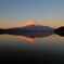 朝撮れ新鮮富士山