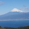 金冠山山頂からの富士山