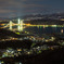 室蘭　測量山から白鳥大橋を望む夜景