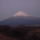 夕方の富士山