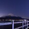 山中湖の富士山