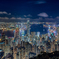 香港夜景　ビクトリアピーク