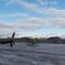 氷河に着陸