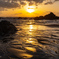 Evening beach