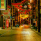 夜の横浜中華街