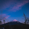 夕暮れの富士