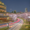 都心の夜桜ライトアップ