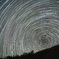 ひろしま県民の森 北の星空グルグル軌跡