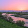 千曲川夕景