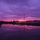 雨上がりの夕暮れ