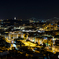 リスボン　街の夜景