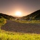 明日香村の夕日