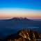 朝焼け　御嶽山