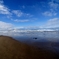 真冬の日本海in佐渡島