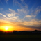 夕暮れ