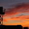 昨日(12日)の夕焼け