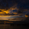 夕焼けと積乱雲