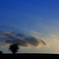 梅雨明けの夕景