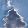 入道雲の影