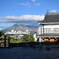 御楼門と桜島
