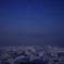 流氷と霧と星