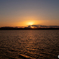 諫早湾の夕焼け