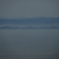 霞む相模湾　真鶴半島