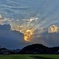 夕日