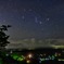 夏の朝 昇るオリオンの輝き