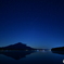 満月の落つる富士山