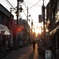 亀有の夕日