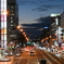 阿部野歩道橋からの夜景3