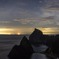 ソロキャンの夜景