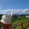 真夏のソフトクリーム