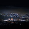 雨上がりの夜景（大津市街）