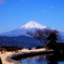 日本平からみえる富士山