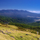 長野県・車山 初秋の山頂から眺める八ヶ岳の風景