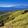 長野県・車山 初秋の山頂から眺める中央アルプスの風景