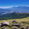 長野県・車山 初秋の山頂から眺める南アルプスの風景